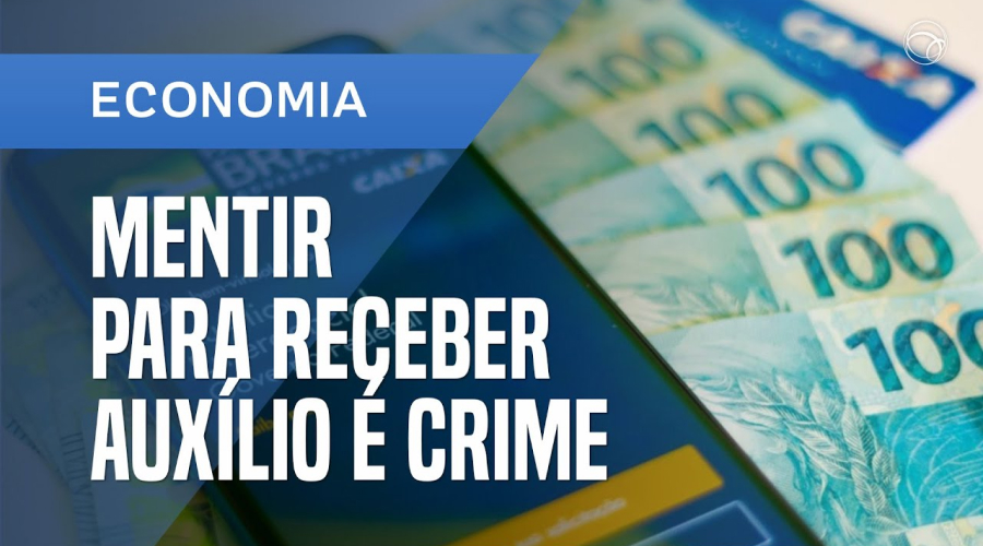 Arte com notas de 100 reais ao fundo.